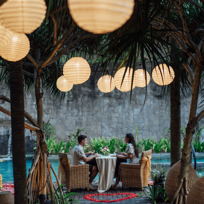 Couple Romantic Dinner at Makase (Hotel Indigo Bali Seminyak Beach)