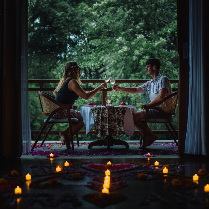 Makan Malam Romantis di De Daara Eateries (AnandaDara Ubud Resort and Spa)