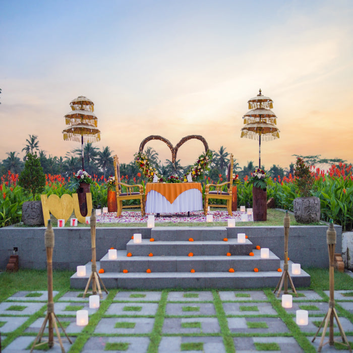 Rooftop Romantic Valley Dining di Belantara Restaurant (Kastara Resort and Spa)