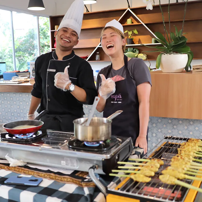 Balinese Cooking Class at Tapa Tepi Kali By Pramana Hotel